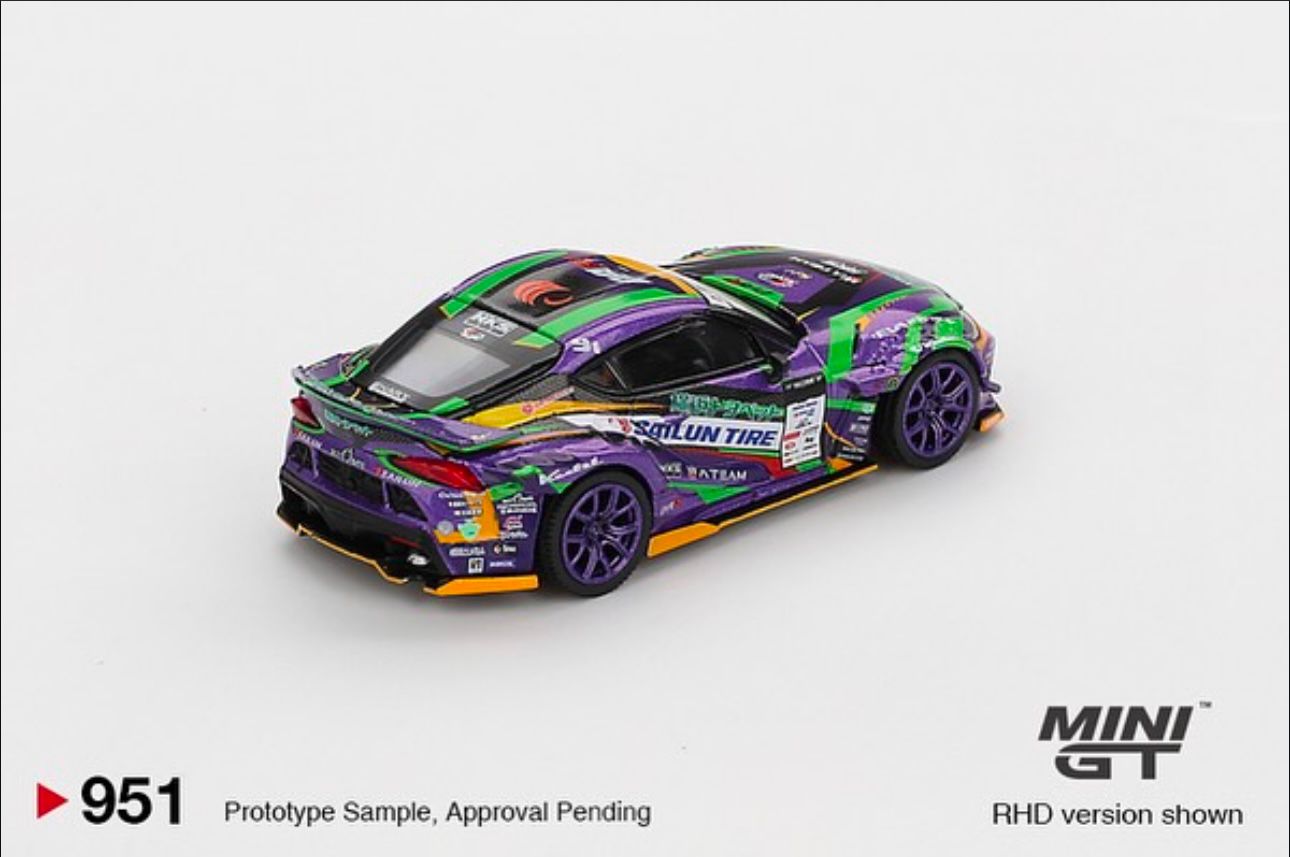 (MGT00951-BL) Toyota GR Supra KUHL 2021 D1GP Evangelion Racing - Japan Exclusive (Blister Version)