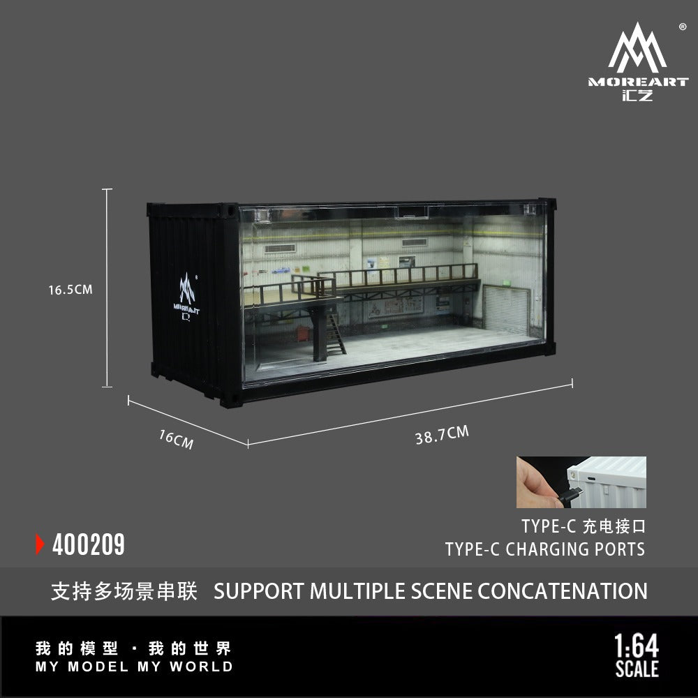 (MO400209) Container repair shop scenario D