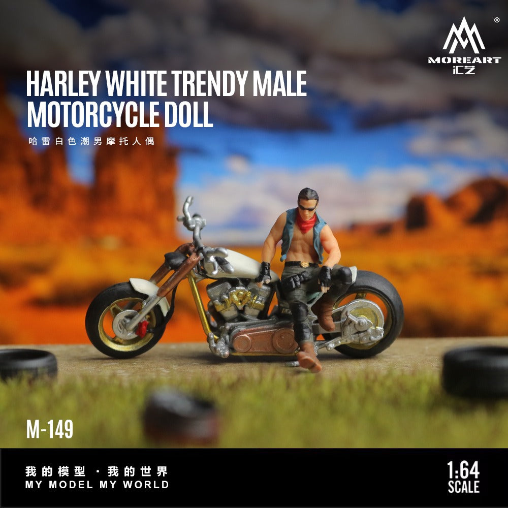 (Pre-Order) (MO222149) Harley White with figurine