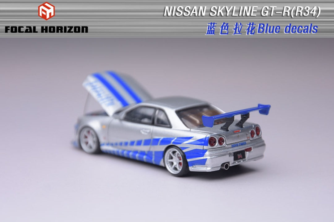 (Pre-Order) Skyline GT-R R34 (Fast & Furious version)