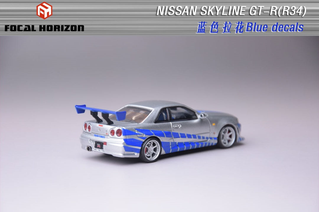 (Pre-Order) Skyline GT-R R34 (Fast & Furious version)