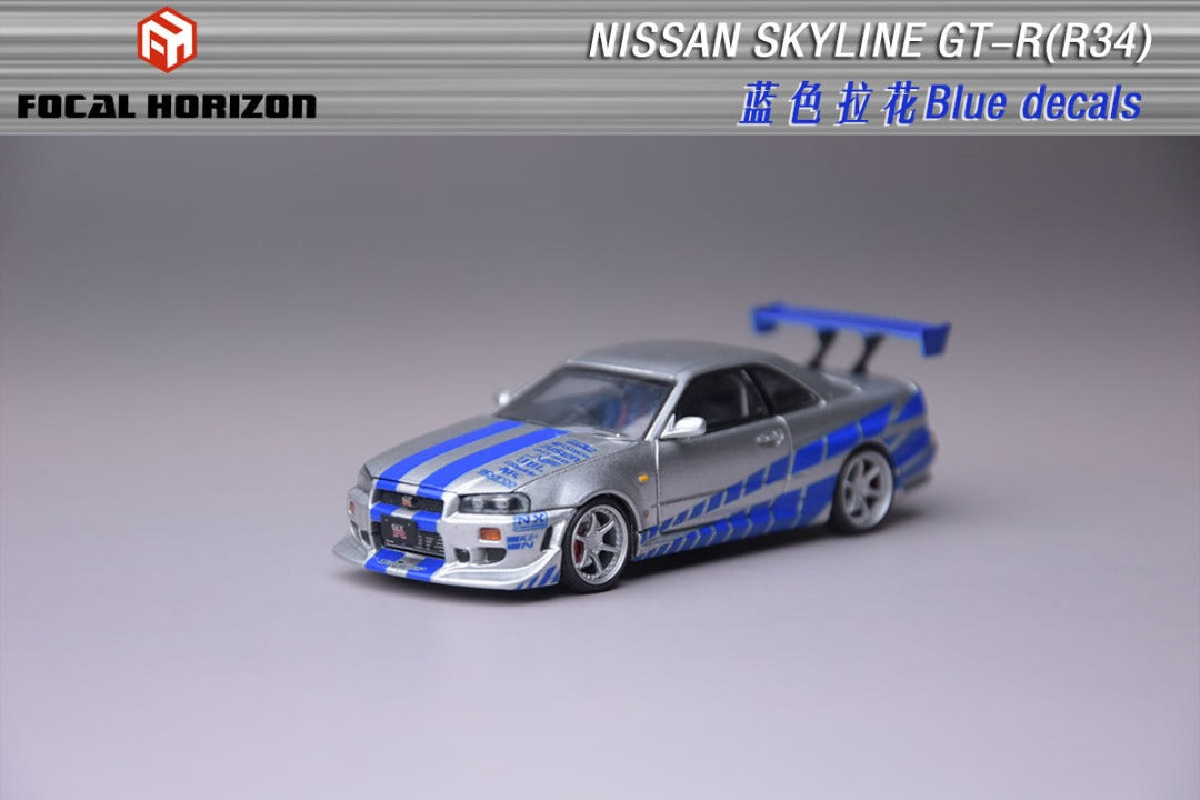 (Pre-Order) Skyline GT-R R34 (Fast & Furious version)