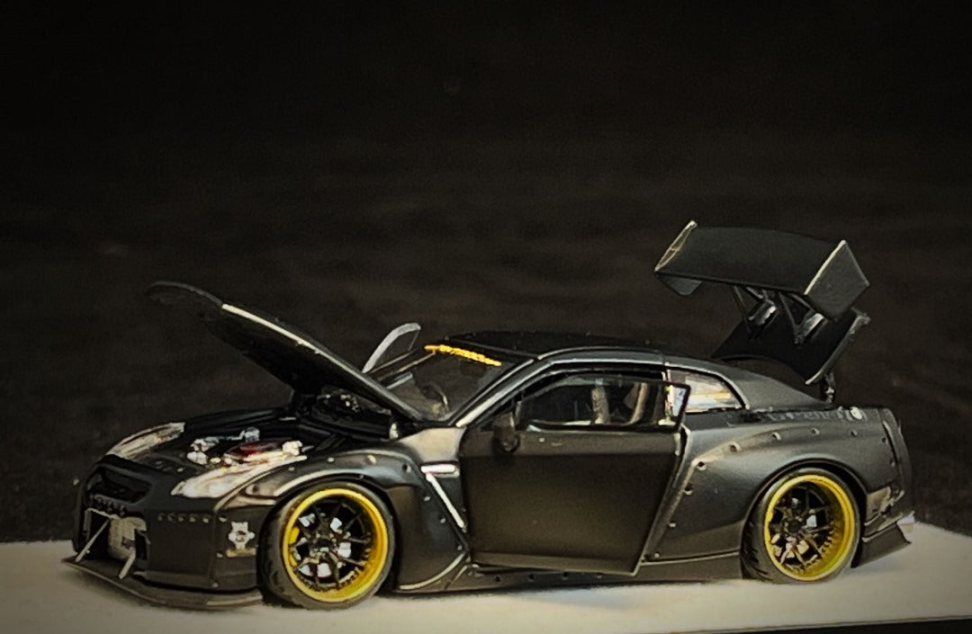 (Pre-Order) (PGM-640702) Rocket Bunny Widebody R35 Matte Black