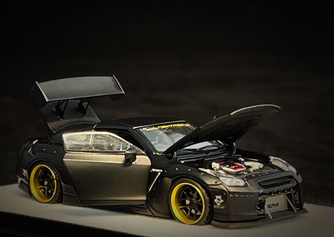 (Pre-Order) (PGM-640702) Rocket Bunny Widebody R35 Matte Black