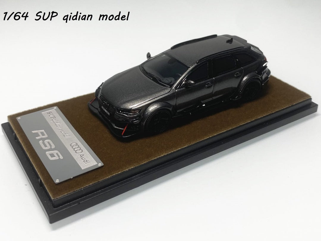 (Pre-Order) Audi RS6 Avant (C7) wagon, DTM Jon Olsson wide-body modified version (RESIN)