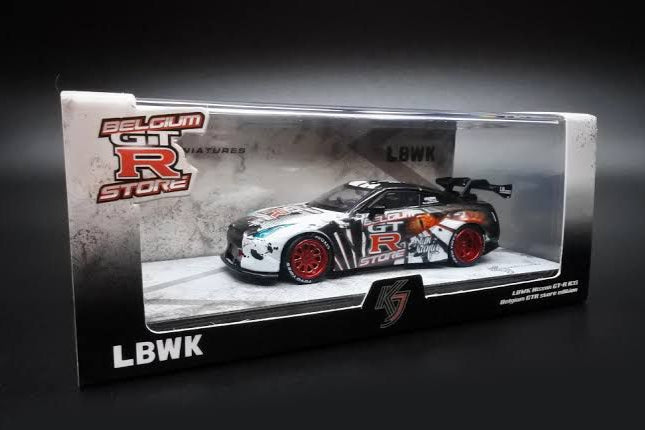 (KJ001-1) LBWK Nissan GT-R R35 (Belgium GTR Store release)