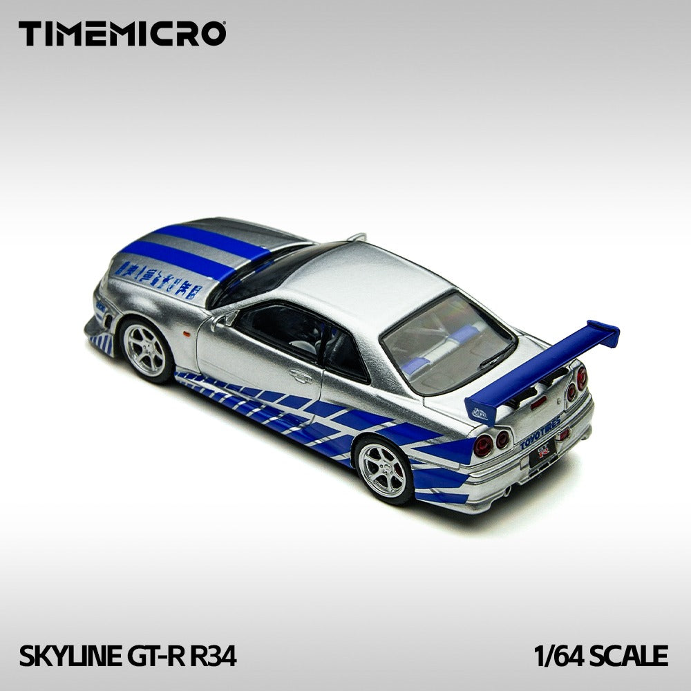 (Pre-Order) (TM800502) - Skyline GT-R R34