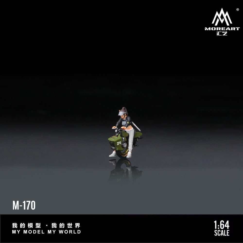 (Pre-Order) (MO222170) Cyber Unicycle with figurine