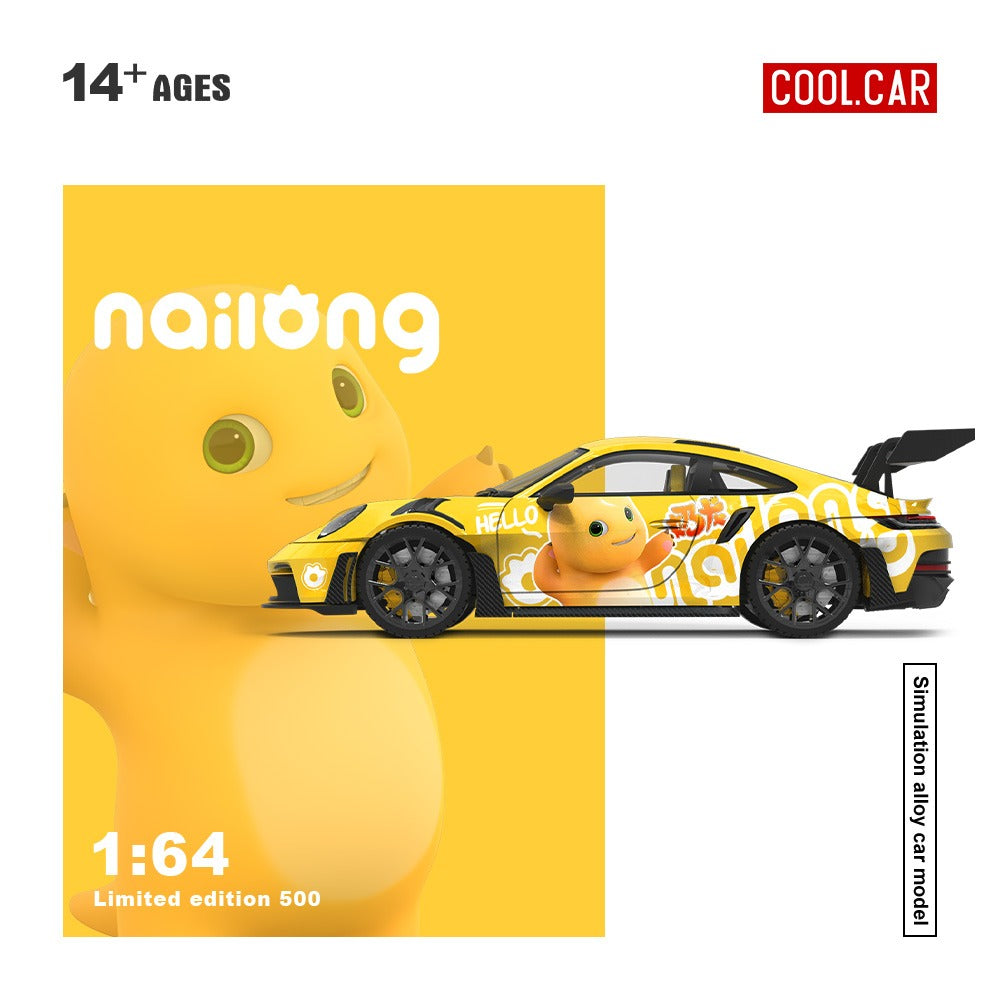 (Pre-Order) Cool Car - Porsche 992 GT3 RS (Milk Dragon Version)