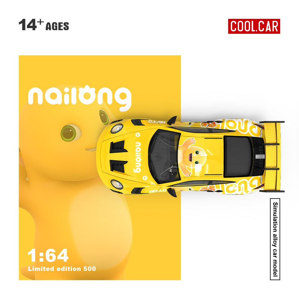 (Pre-Order) Cool Car - Porsche 992 GT3 RS (Milk Dragon Version)