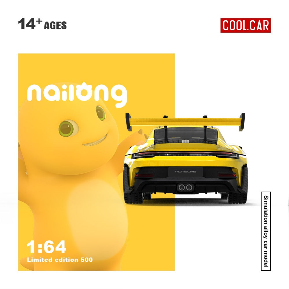 (Pre-Order) Cool Car - Porsche 992 GT3 RS (Milk Dragon Version)