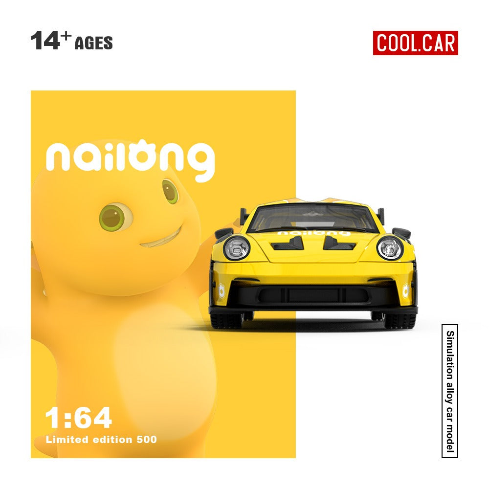 (Pre-Order) Cool Car - Porsche 992 GT3 RS (Milk Dragon Version)