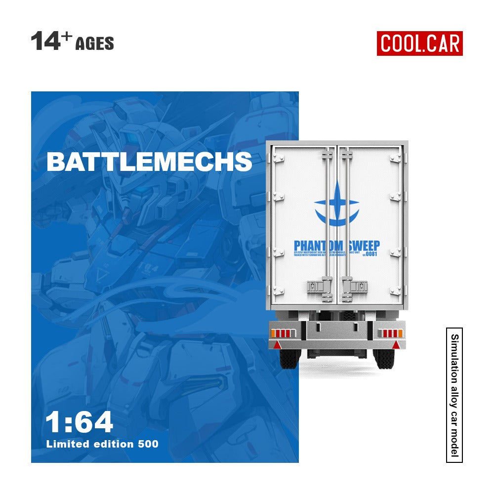 (Pre-Order) (CC644021) Scania Container Truck - (RX-78 Mecha Livery)