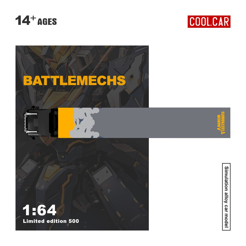 (Pre-Order) (CC644022) Scania Container Truck - (Grey Mecha Livery)