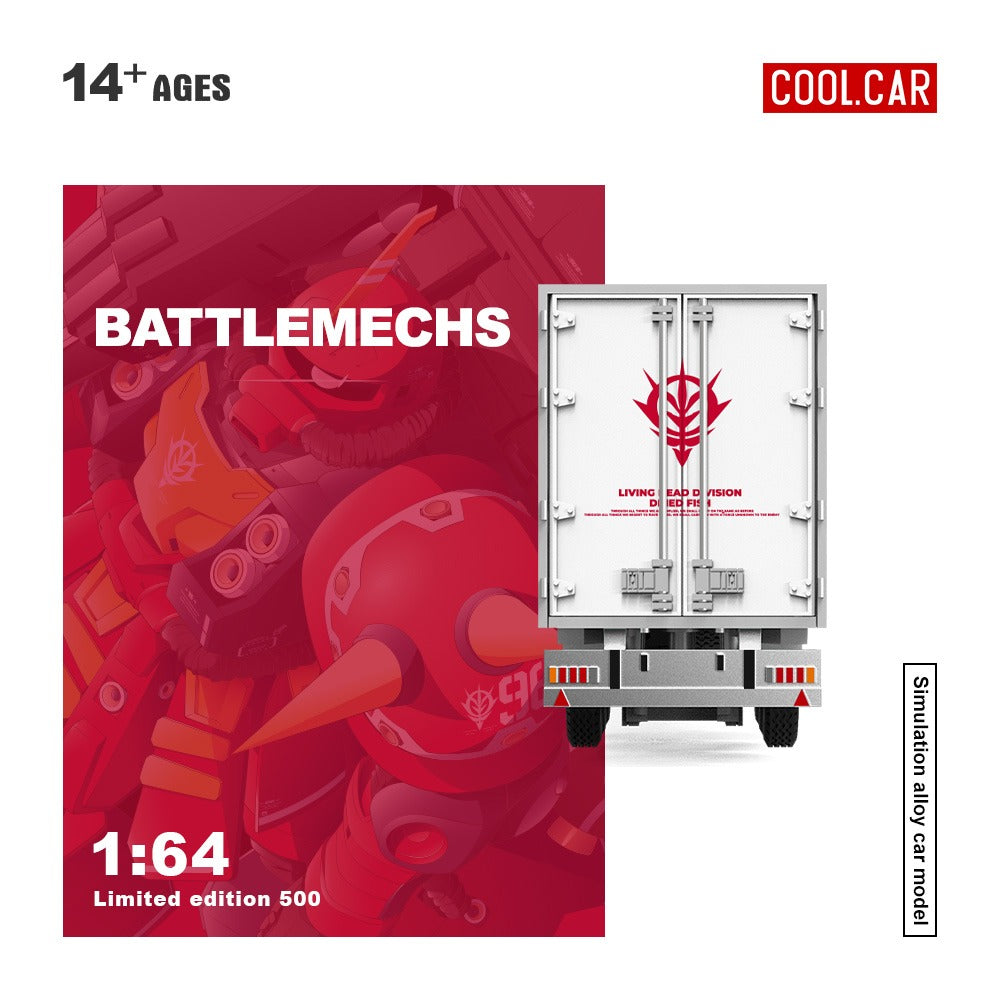 (Pre-Order) (CC644023) Scania Container Truck - (Pink Mecha Livery)