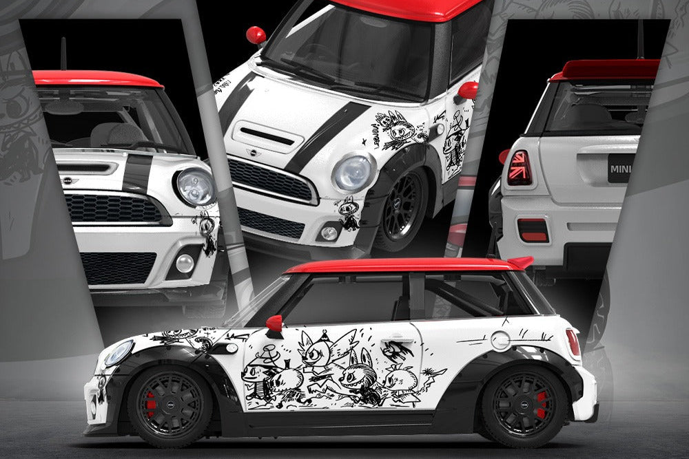 (CC643641-1) BMW MINI COOPER LUBUBU + Figurine
