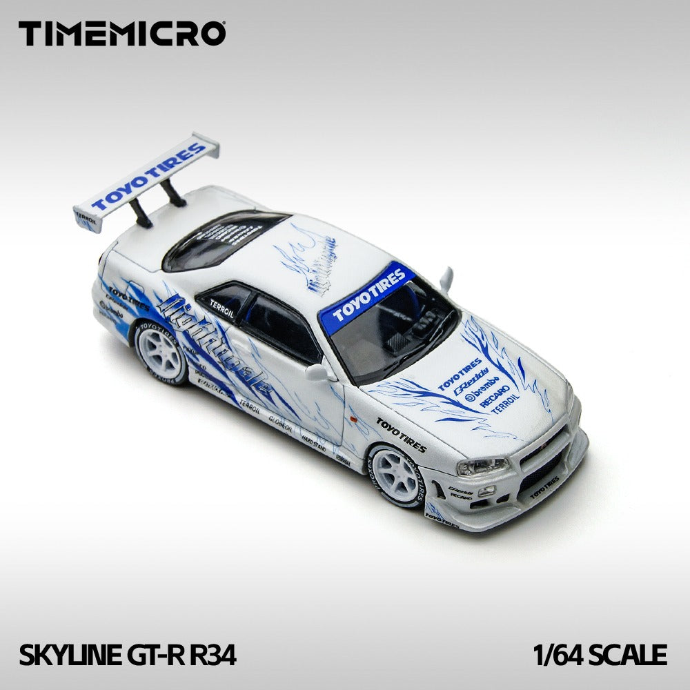 (Pre-Order) (TM800503) - Skyline GT-R R34 "Drifting Flame"