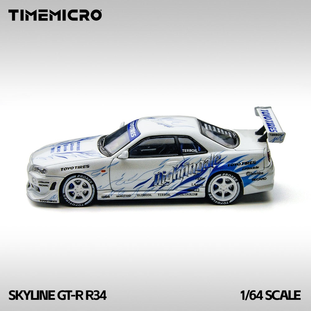 (Pre-Order) (TM800503) - Skyline GT-R R34 "Drifting Flame"