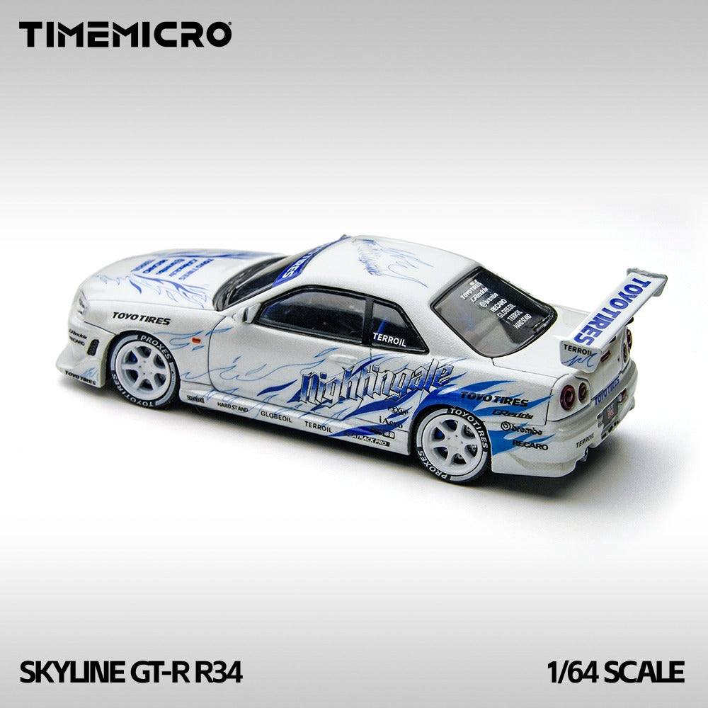 (Pre-Order) (TM800503) - Skyline GT-R R34 "Drifting Flame"