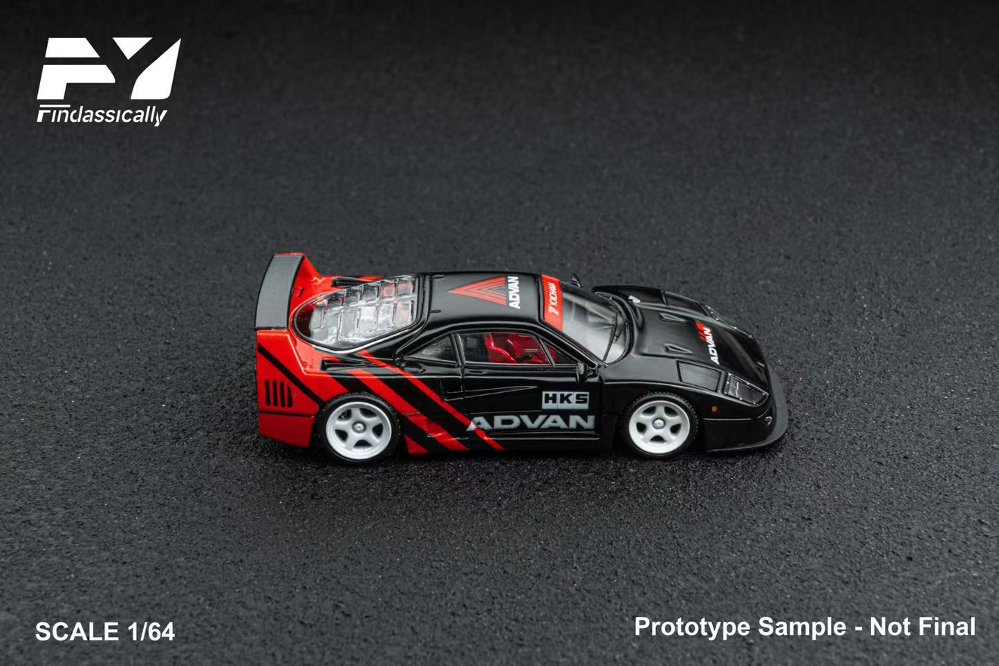 (Pre-Order) Finclassically - F40 (Advan Livery)
