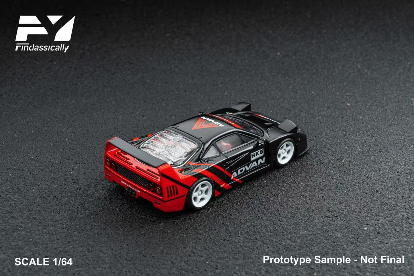 (Pre-Order) Finclassically - F40 (Advan Livery)