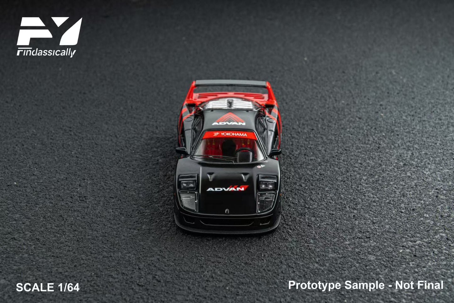 (Pre-Order) Finclassically - F40 (Advan Livery)
