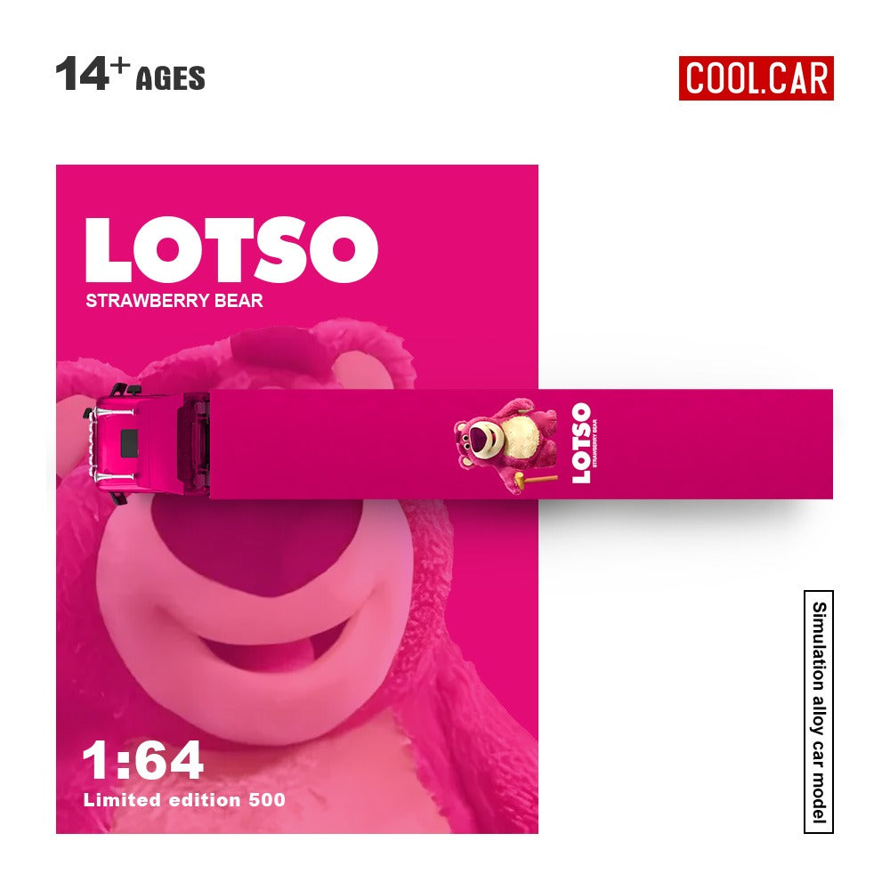 (Pre-Order)(CC644024) Scania Container Truck - Strawberry Bear