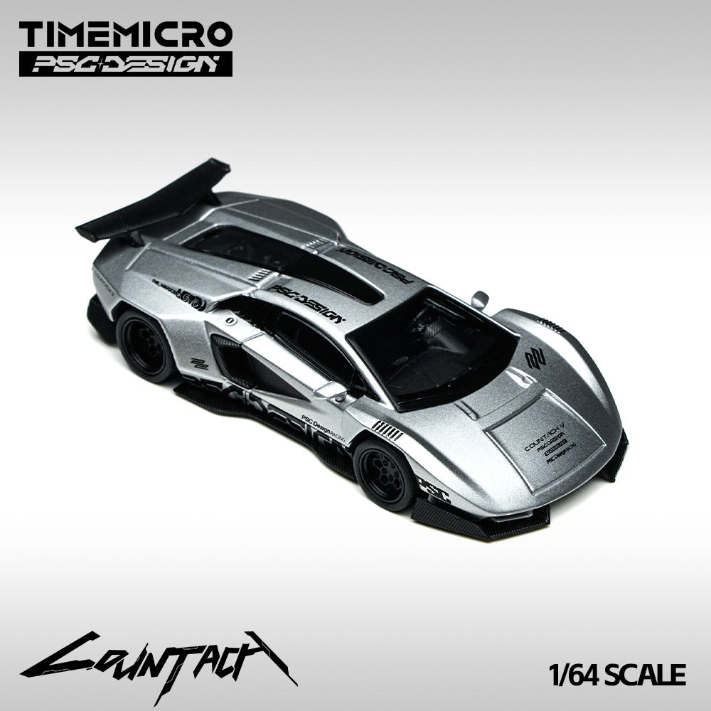 (Pre-Order) (TM647704) Countach "V" Silver Bullet
