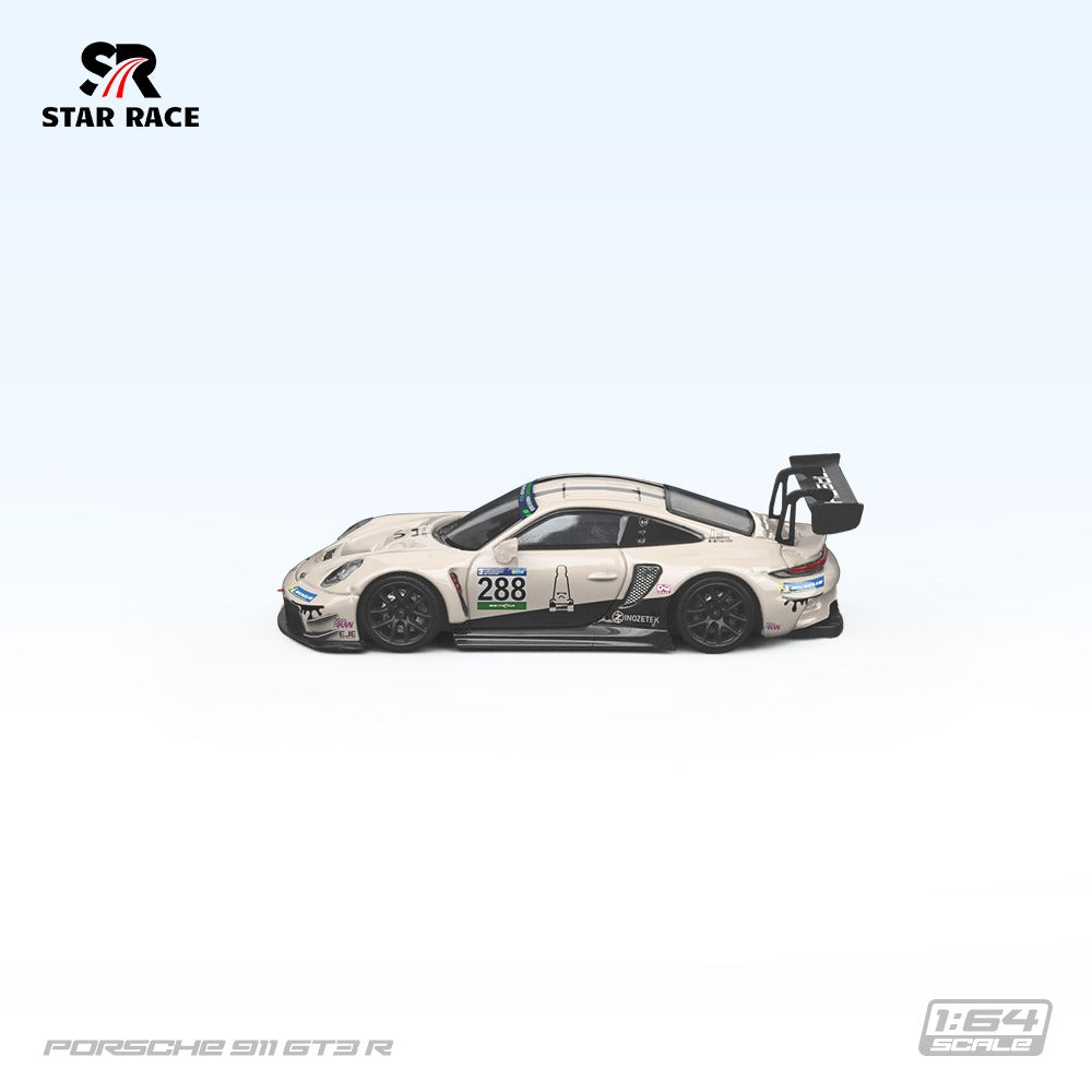 (Pre-Order) (SR64027) Porsche 911 GT3 White Racing Car #288