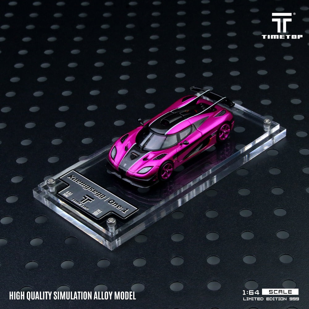 (Pre-Order)(TT644815) Koenigsegg One:1 (Pink)