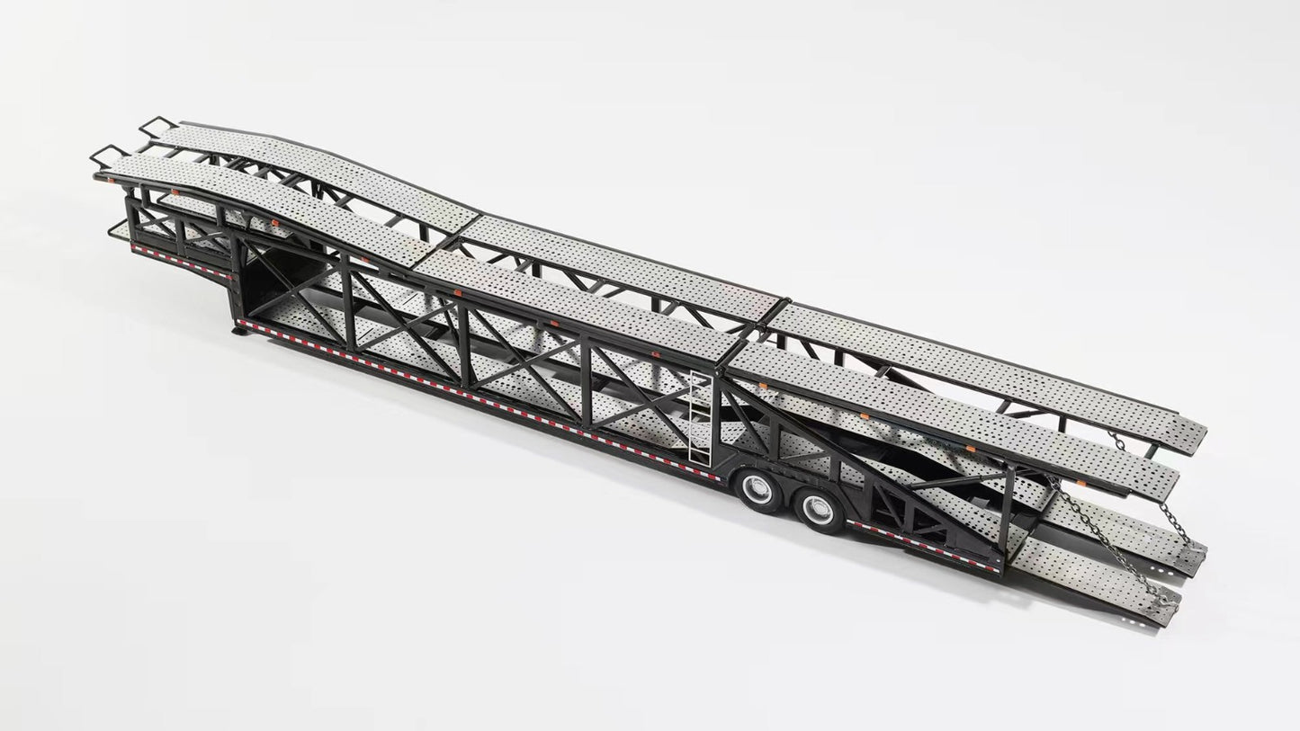 (Pre-Order) (KS-120-586) Car Carrier Trailer (Black)