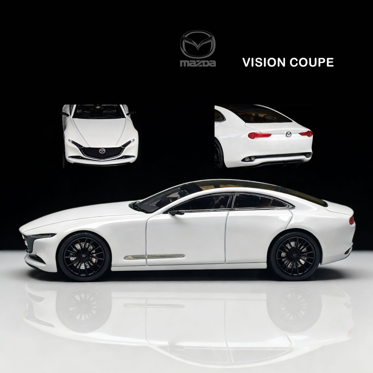 Rhino Model - MAZDA VISION COUPE Concept (White)