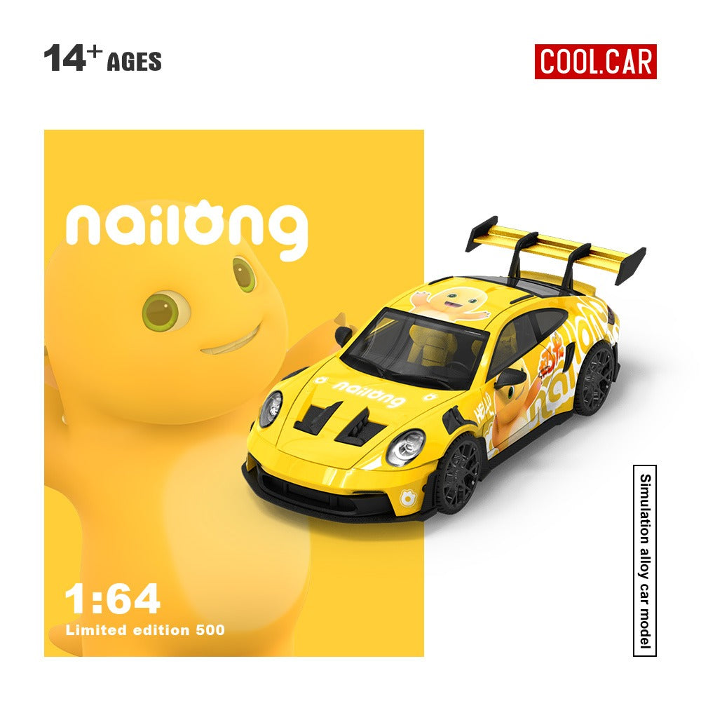 (Pre-Order) Cool Car - Porsche 992 GT3 RS (Milk Dragon Version)