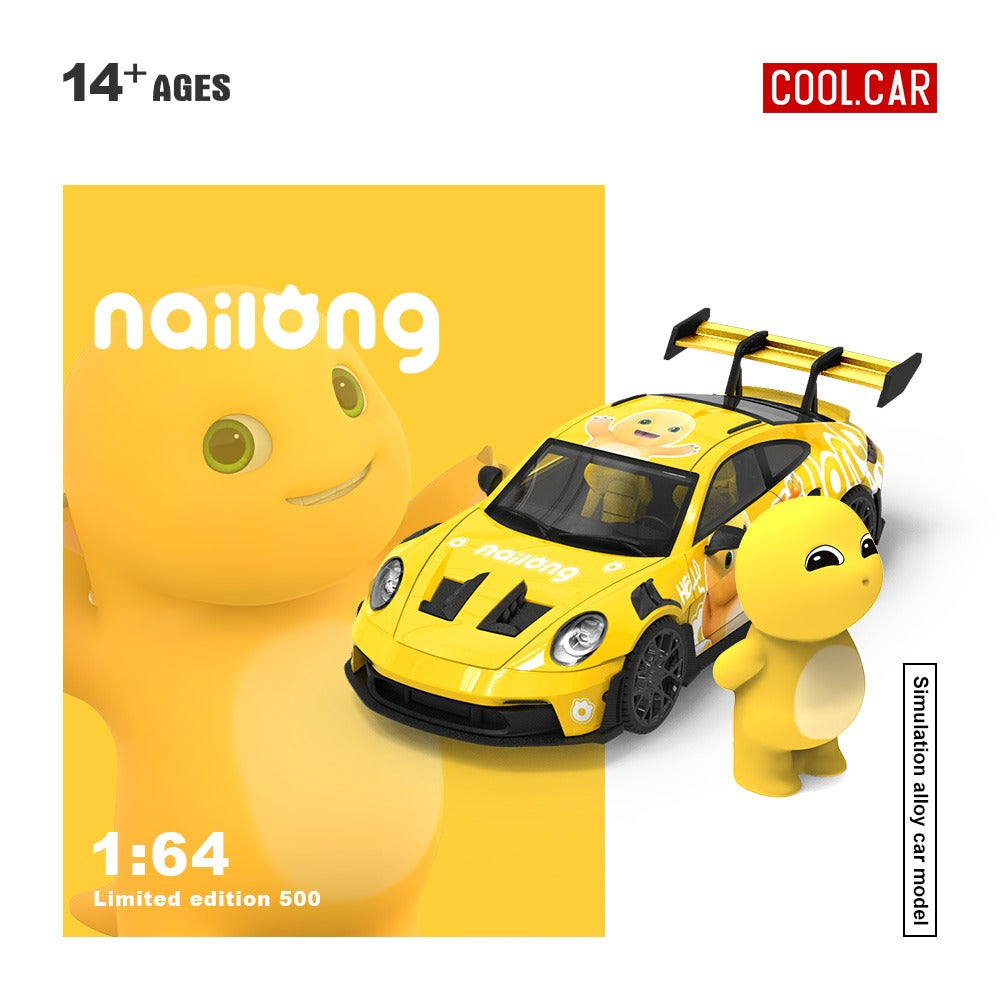 (Pre-Order) Cool Car - Porsche 992 GT3 RS (Milk Dragon Version)
