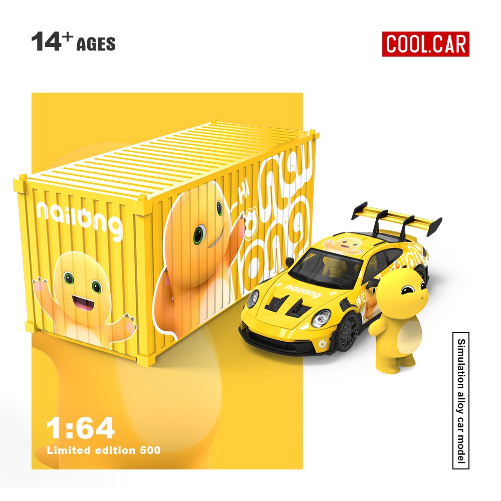 (Pre-Order) Cool Car - Porsche 992 GT3 RS (Milk Dragon Version)