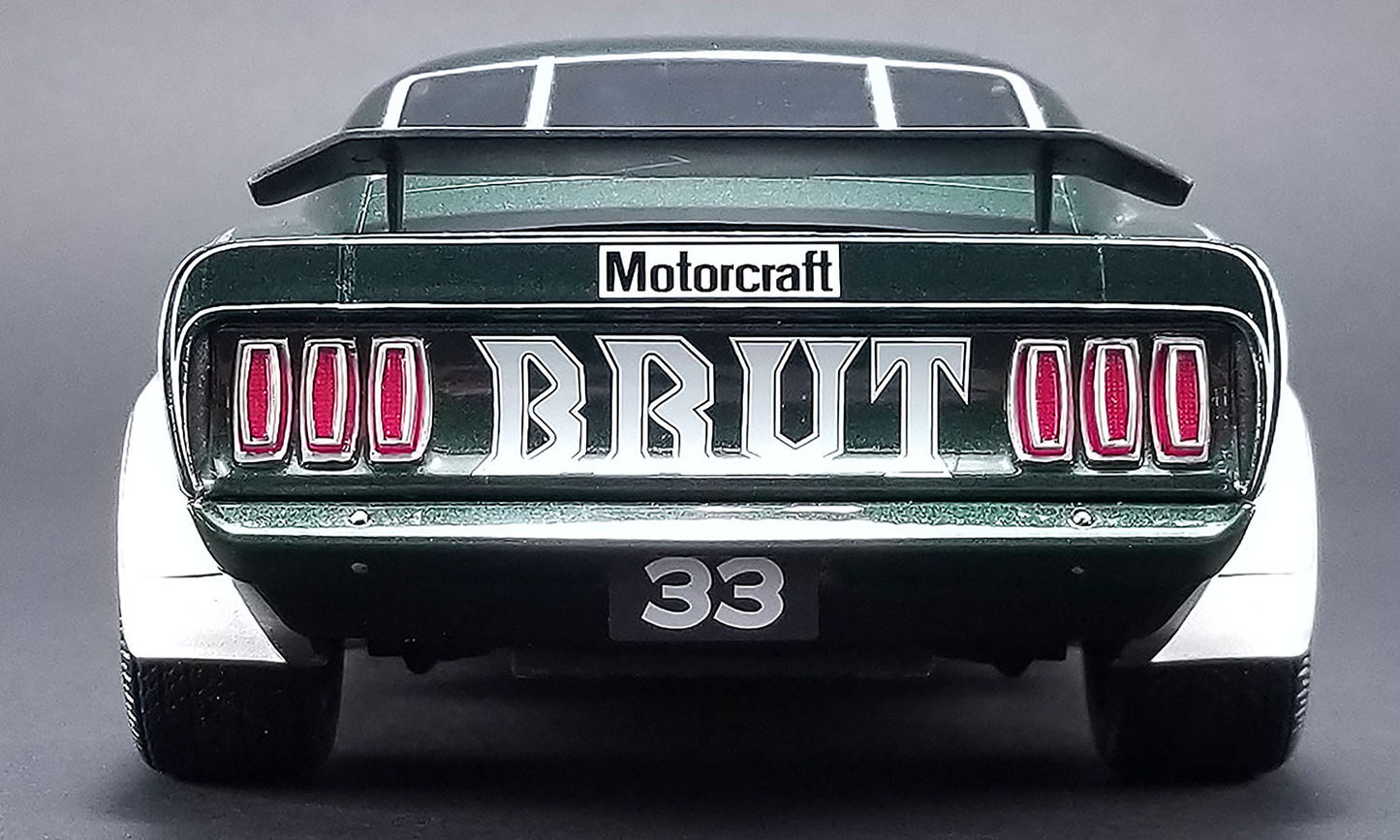 (RAR18002) 1:18 - #33 Brut 1969 Ford Boss 302 Trans Am Mustang (RESIN)