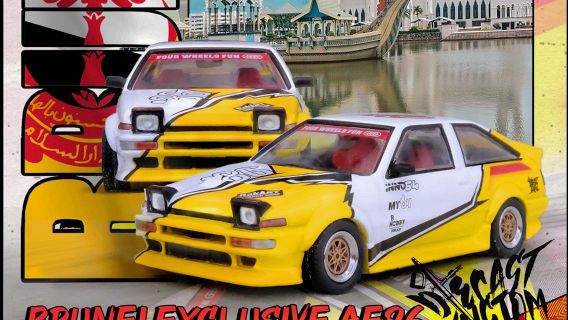 Toyota Sprinter Trueno AE86 Wildcard Brunei Exclusive