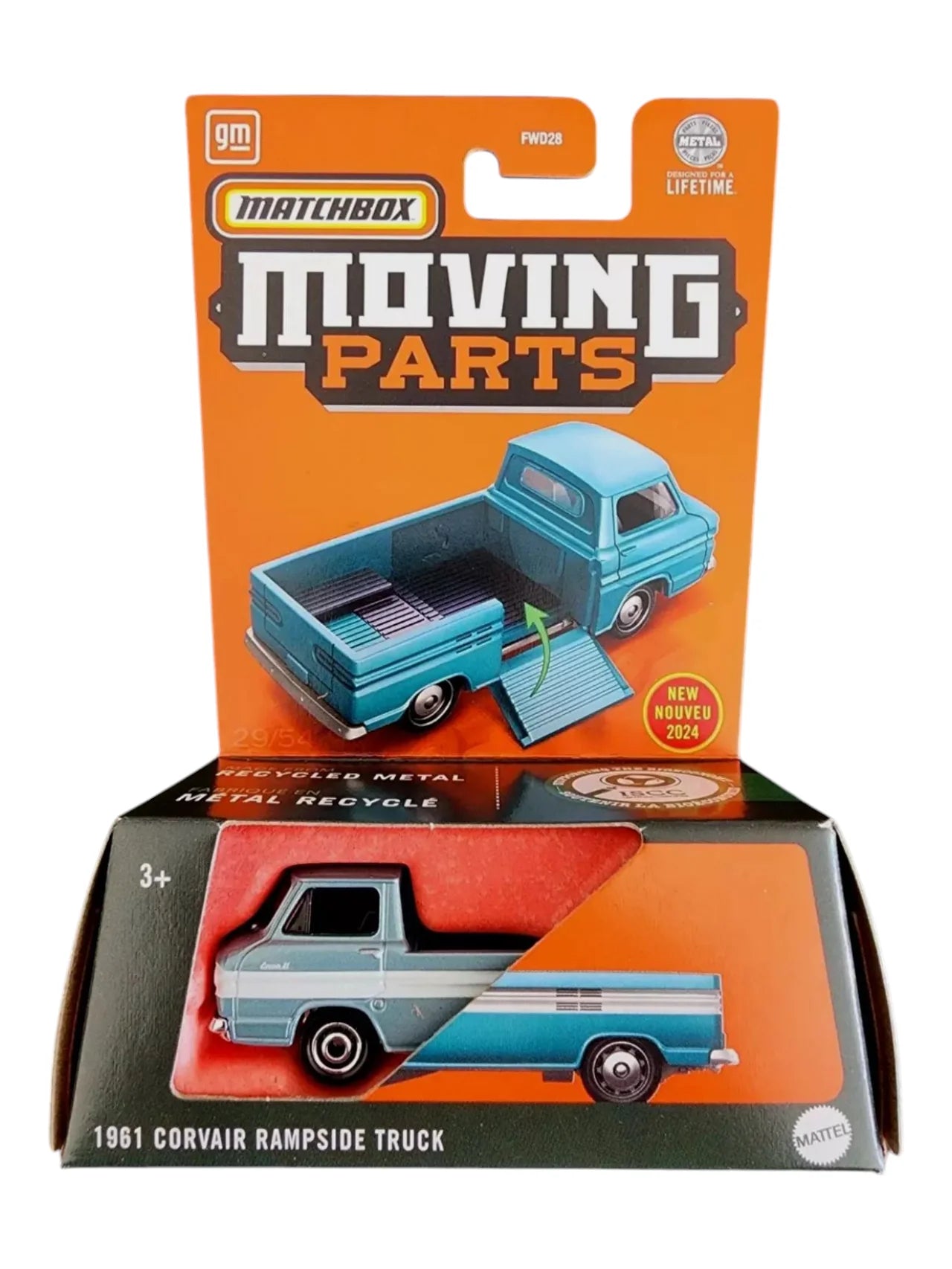 (MBX - Moving Parts) 1961 Corvair Rampside Truck