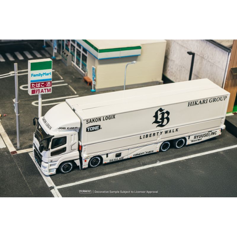 (Pre-Order) (T64T-TL001-LBW) - Mitsubishi Fuso Super Great LB-TRUCKS