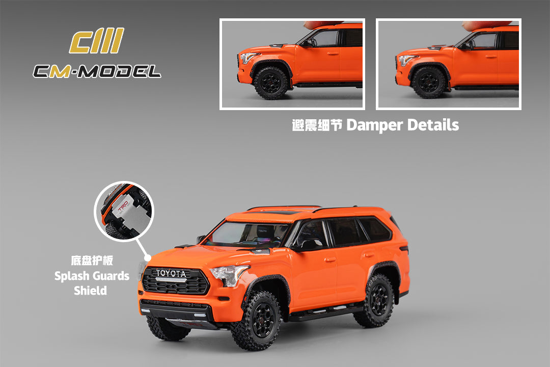 (Pre-Order)(CM64-SEQUOIA-03) Toyota Sequoia Orange