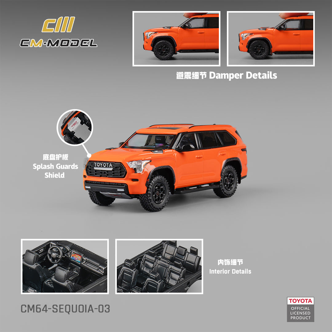 (Pre-Order)(CM64-SEQUOIA-03) Toyota Sequoia Orange