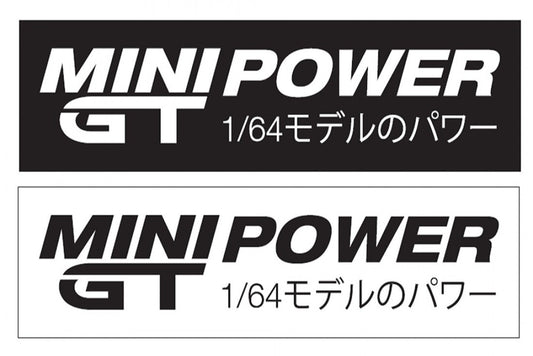 (Pre-Order) (MGTOM042) Mini GT Power sticker