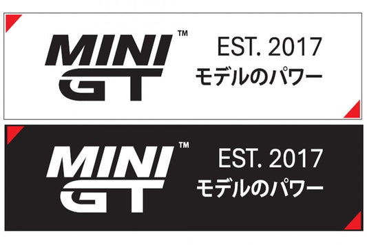 (Pre-Order) (MGTOM043) Mini GT Est 2017 sticker