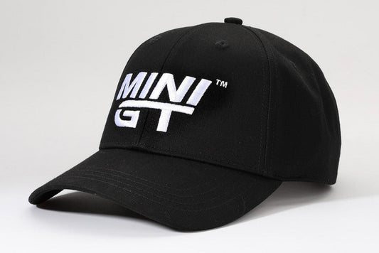 (Pre-Order) (MGTOM036) Mini GT Cap Black with Classic White Logo
