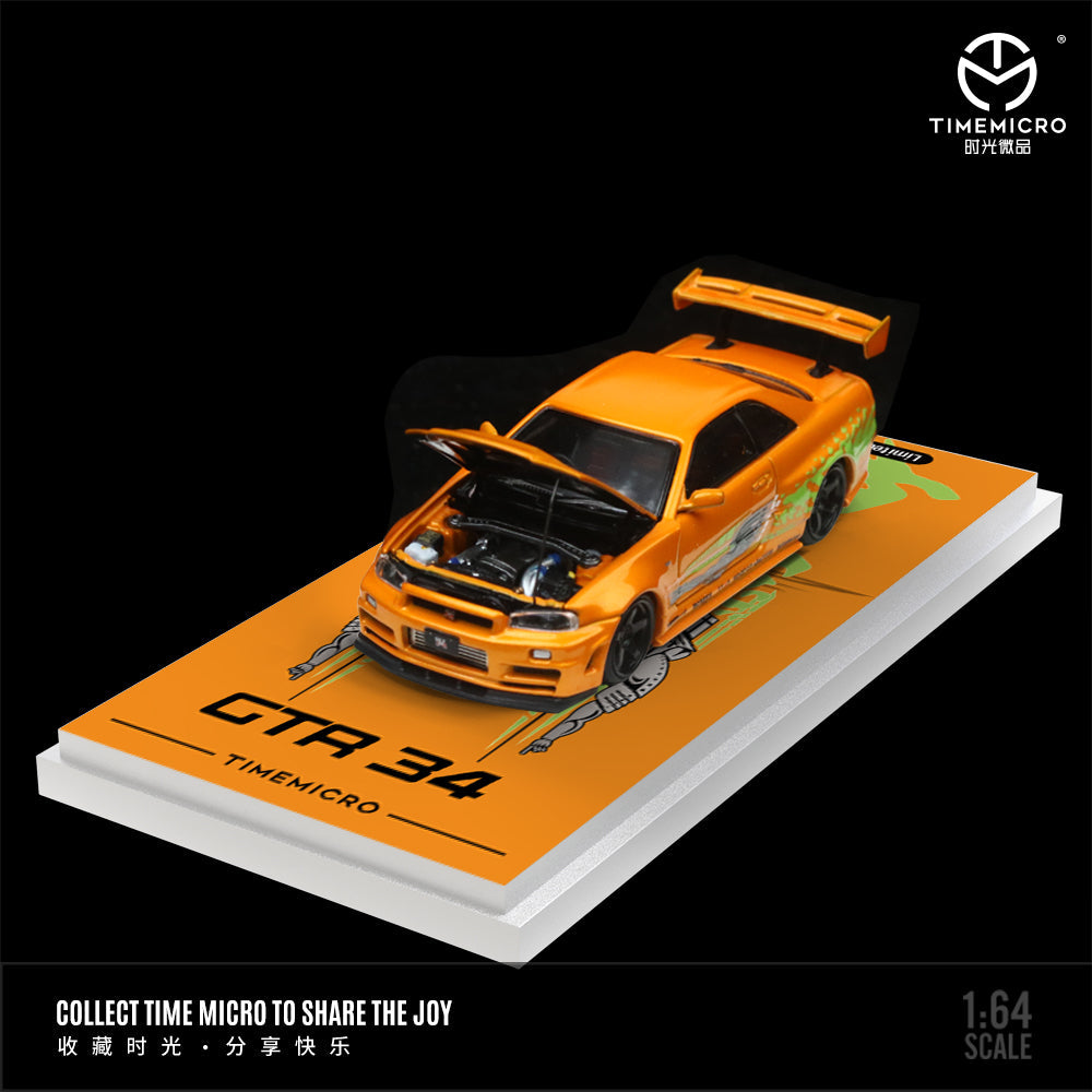 (TM643435 & TM643436) Nissan Skyline GTR34