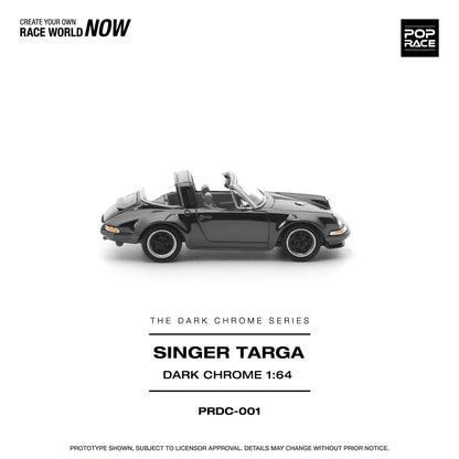 Pre-Order) (PRDC001) SINGER TARGA DARK CHROME