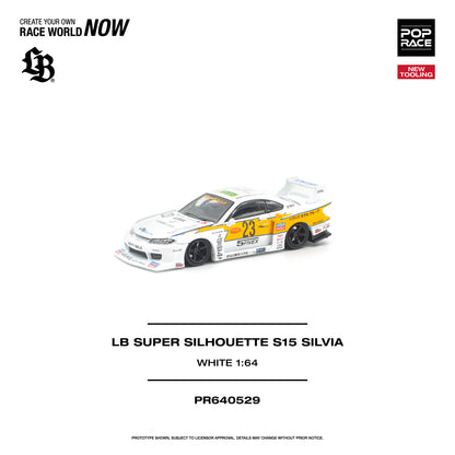 (Pre-Order) (PR640529) LB SUPER SILHOUETTE S15 SILVIA - WHITE