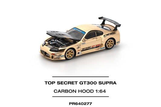 (Pre-Order) (PR640277) TOP SECRET GT300 SUPRA - CHROME GOLD