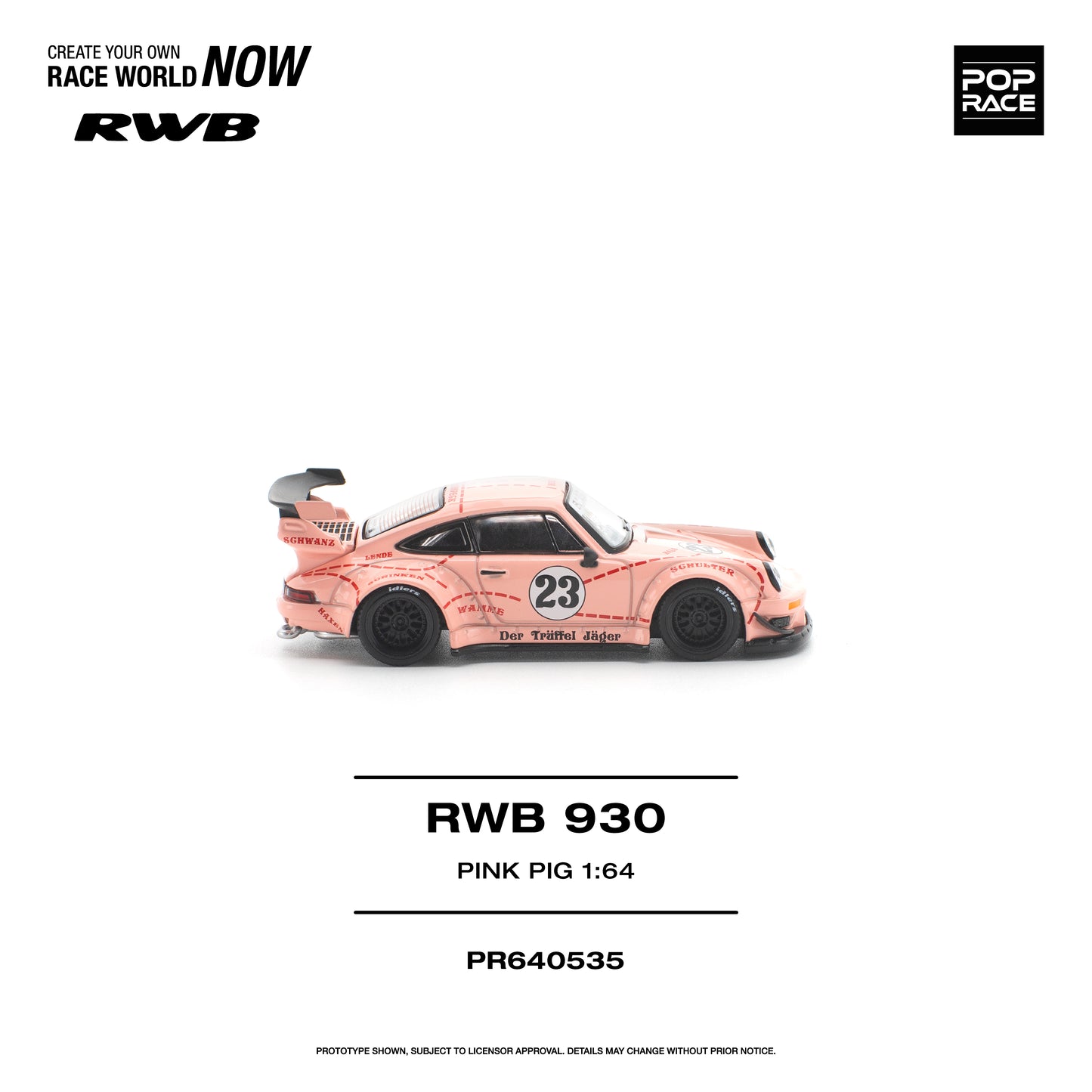 (Pre-Order) (PR640535) RWB 930 "PINK PIG"