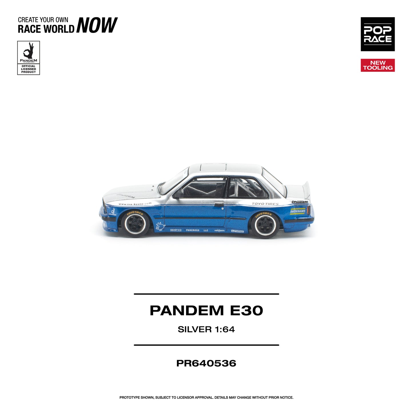 (Pre-Order) (PR640536) PANDEM E30 - SILVER